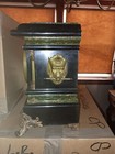Antique Seth Thomas Mantle Clock Adamantine 4 Pillar Lion Heads - Working