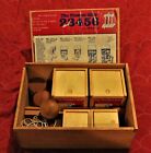 1983 The Froebel Gifts 23456 Educational Wood Building In Maple Wood Case 2-6