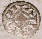 1259-1329 Verona Italy Silver Denaro  high Grade  