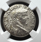  198-217 Ad  Roman Phoenicia  sidon  - Bi Tetradrachm Of Caracalla  Ngc Chvf 