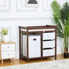 Baby Infant Changing Table Newborn Diaper Station With Pad Nursery Furniture