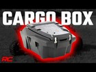Rough Country Cargo Box For Polaris Rzr Turbo S rzr Xp 1000 rzr Xp 4 1000 14-22