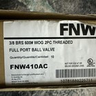 10x Pack Lot Fnw 3 8  Brass Ball Valve 2-piece Threaded Full Port 600 Wog Valve