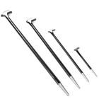 Stark Usa 4-pieces Heel Pry Bar Set Aligning End Toe Crow Foot  6  13  16  20  