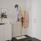 Gold Coat Rack Modern Garment Stand With Shelves Hooks Heavy-duty Clothing Racks