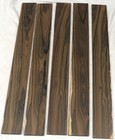 Ziricote Electric Bass Guitar Fretboard Blank 3 1x28 6  Zcf92