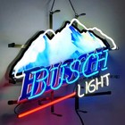 Us Stock Busch Light Beer Neon Sign 19 x15  Home Bar Club Pub Wall Decor Gift