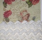 5 Yd   1 2    Vintage Wedding White Cotton Ric Rac Trim doll rick Rack