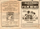 Upstage Original Movie Herald From The 1926 Movie