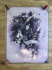 Original 1967 Jefferson Airplane Fillmore Poster Double Sided Sparta Graphics