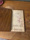 Just Cocktails 1939 W c  Whitfield Drink Recipe Book With Wooden Cover