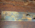 Antique Kelvin   Hughes British Nautical Naval Brass Parallel Ruler 24  In Box 