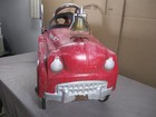 Vintage Fire   Rescue Engine No 7 Fire Truck Pedal Car With Bell