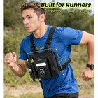 Sports Chest Pack For Men Women  Running Vest Bag Reflective Gear  Tactical