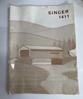 Singer 1411 Electric Household Portable Sewing Machine W  Foot Pedal Case