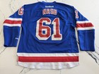 Reebok Premier Nhl Mens New York Rangers Rick Nash  61 Hockey Jersey Size Medium