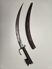 Antique Moroccan Short Sword 12 75 Blade With Scabbard Circa 1900 Very Rare A92