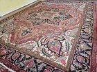 9 9 X 12 7 Antique Fine Heriz Vintage Serapi Ushak Kazak Caucasian   