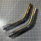 Lee s  Miami Outrigger Holder 2  Angled Pole End Mounts Chrome Bronze Tube Pair