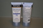  2  Neutrogena Ultra Sheer Dry-touch Spf 70 Sunscreen Lotion  3 0 Fl Oz  08 26