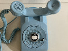 Vintage 1959  Western Electric Aqua Blue  Rotary Dial Desk Phone Works 