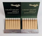 Vintage Sigee s Restaurant   Lounge Full Matchbooks Set Of 2 Hospitality Inn