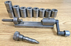 L e  Wilson Case Trimmer With 8 Shell Case Holders Reloading Tool
