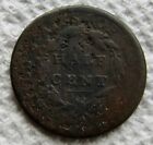 1810 1 2c Classic Head Half Cent Early Rare Key Date Good Detail Corroded Filler