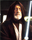 Alec Guinness  obi-wan W lightsaber  Star Wars Signed Autographed Photo Psa Rare