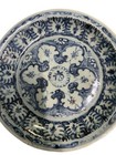 Chinese Ming Hongzhi 16th Century Plate 25cm Fu     Character Knots Of Happiness