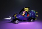 Unpainted Wacky Races Mean Machine 3d Printed Model Kit Uw