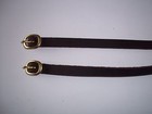 Garters Leather Garters Brass Buckle18thcentury Repro Brown