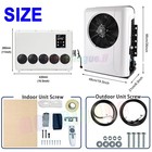 12v Truck Air Conditioner 12000 Btu Split Car Cab Rv Ac Unit Fit Bus Caravan