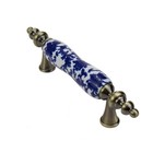 Cabinet Pulls Ceramic Door Knobs Painted Cabinet Drawer Wardrobe Pull Handles   