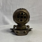 Vintage Brass Mini Sea-scuba Diver s Helmet Replica Nautical Paper Weight