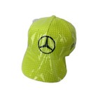 Mercedes Amg Petronas Formula One Team Cap Adult Lewis Hamilton Neon Yellow Nwt