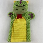 Lot 5 Melissa   Doug Puppets Dragon King Knight Pirate Super Hero