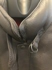 Mens Winter Leather Bomber Jacket Lined In -42 Reg