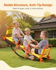 Vevor Kids Seesaw 200 Lbs Capacity Metal Rocking Teeter Totter With Handles