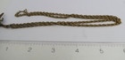 Vtg Gold Filled  Necklace Watch Chain Over The Top 50 Inch With Dog Swivel
