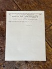 Atq Vtg French Invoice Letterhead  lot Of 10  Unused Stationary Ephemera Flower
