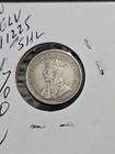 1929 Canada Silver Dime 10 Cent Coin