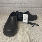 Crocs Neria Ii Work Clogs Women   s 8 Black Slip Resistant New