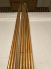 Vintage One Piece Wooden Cue Sticks