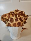 Bouffant Surgical Scrub Hat cap - Giraffe Animal Print