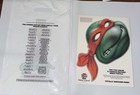 Tmnt 1991 Coming Out Of Their Shells Bag W tour Guide Book Poster Pizza Hut  