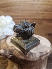 Vintage Chinese Bronze copper Zodiac Tiger Stamp