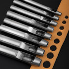 5pcs Hollow Punch Leather Hole Cutter 6mm-15mm Round Punch Tool Set  Leatherc   