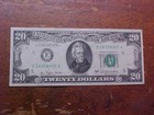 1977 A Five Dollar And 1977 Twenty Dollar Federal Reserve Notes   Uncirculated 