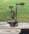 Vintage Enterprise Mfg Co  No 100 Tabletop Hand Crank Meat Food Grinder Usa